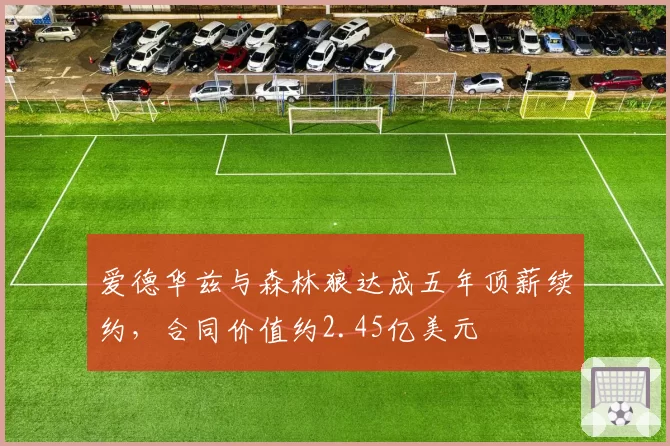 爱德华兹与森林狼达成五年顶薪续约，合同价值约2.45亿美元